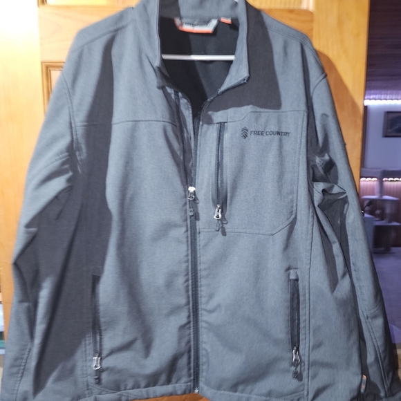 Free Country Men's Gray Jacket - Picture 1 of 5